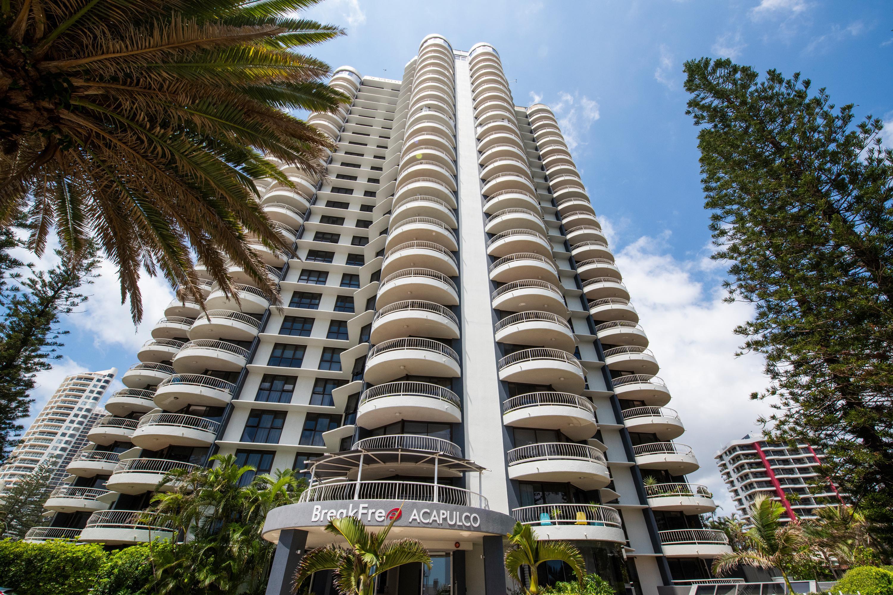 Breakfree Acapulco Lejlighedshotel Gold Coast Eksteriør billede