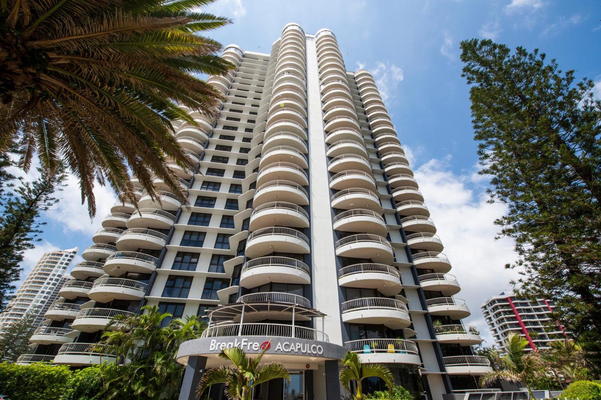 Breakfree Acapulco Lejlighedshotel Gold Coast Eksteriør billede